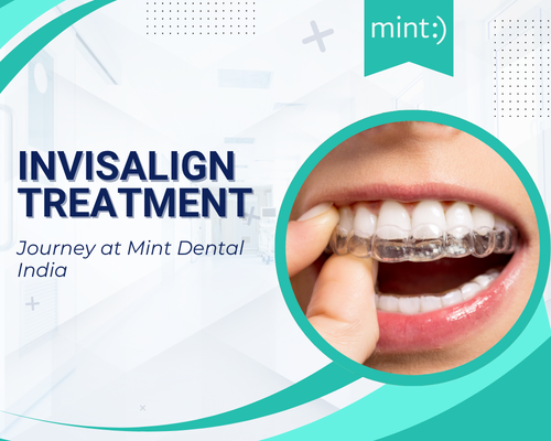 Smile transformation with invisible braces at Mint Dental Clinic